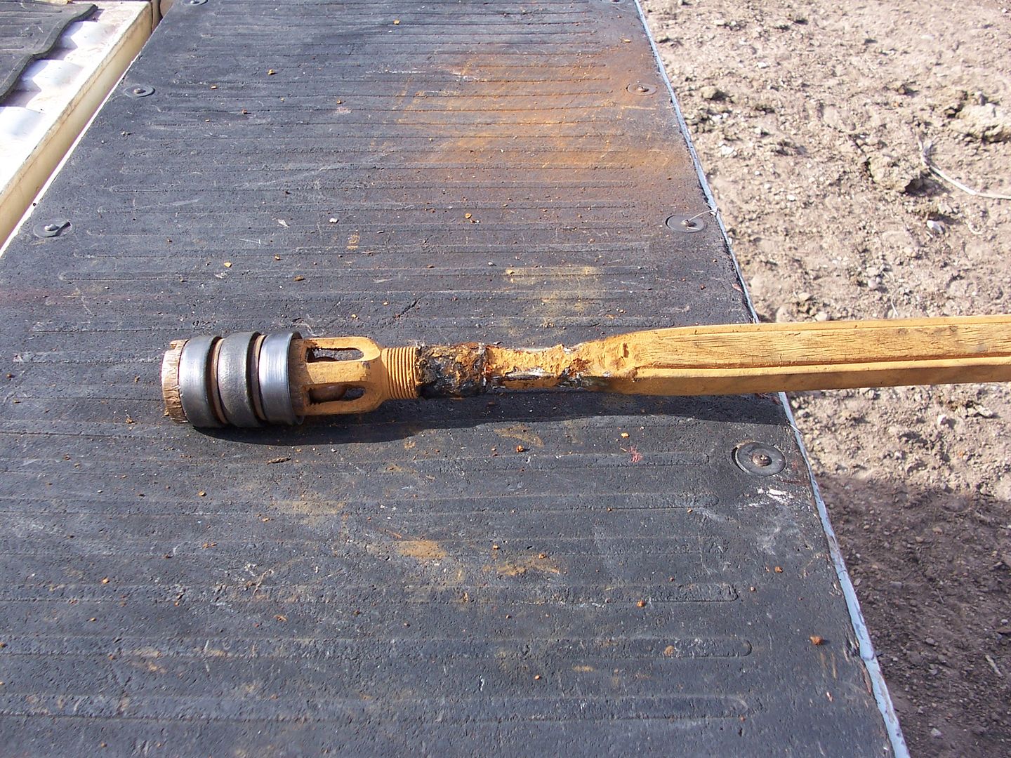 Cowgirl's Country Life Changing the Leathers on the Windmill